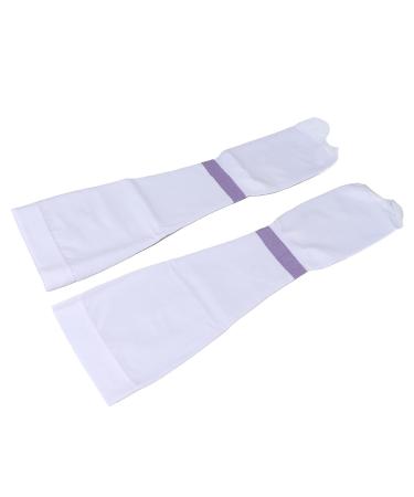 Buy 15-20 mmHg Toeless Compression Socks - Open Toe Knee High Graduated Support (XL) for Optimal Comfort | International Shipping Available - Buy Online on GoSupps.com