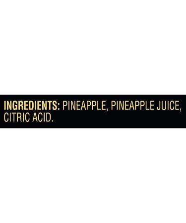 Del Monte Deluxe Gold Pineapple Slices in 100% Juice - 12 Pack 20 oz Cans - Buy Online on GoSupps.com