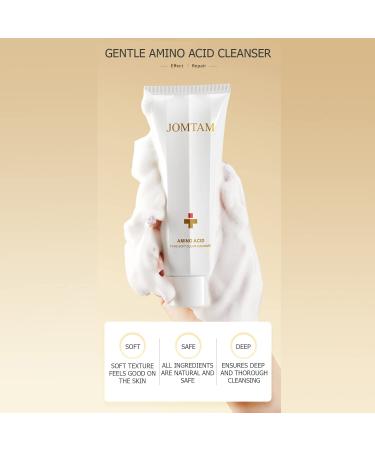 Amino Acid Pure Milk Facial Cleanser - Hydrating Soft Foam for Delicate Skin | 120g International Shipping - Buy Online on GoSupps.com