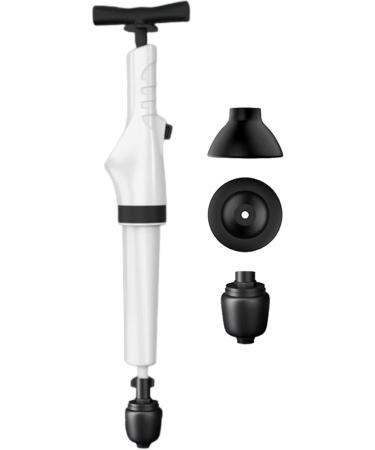 Toilet Dredger - Toilet Clog Remover - Clog Remover with 3 Tips High Pressure for Kitchens Bathrooms Drains Bathtubs Upgraded Version - 3 Heads as Standard Charge and - Buy Online on GoSupps.com