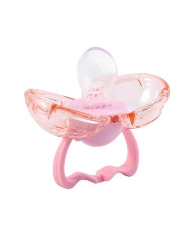 Buy Silicone Thumb Pacifier for Newborns - Automatic Closure Pink Flat Head - Buy Online on GoSupps.com