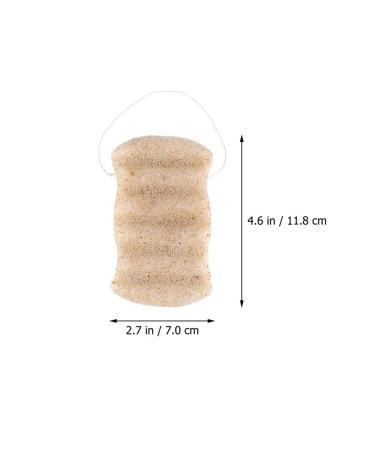 Buy Healifty Konjac Sponges - Natural Bath & Facial Exfoliator Pads for Kids Women & Men - Eco-Friendly Shower Scrubber - Buy Online on GoSupps.com