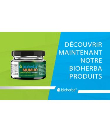 Shilajit R sine 20g avec Ashwagandha & Chrome Extrait v g tal concentr par BIOHERBA | Formule naturelle pour le quotidien | Compl ment alimentaire 1 Pi ces - Buy Online on GoSupps.com