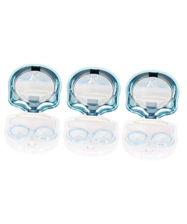 Healvian 3 sentences CAT Claw Colored contact lenses Tool case for contact lenses Lens container for the outdoor area Contact lens tank contact lens organizer contact lens holder ABS