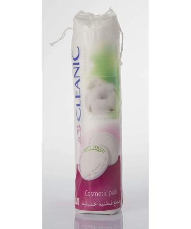 Cleanic cotton 80 rounded pads