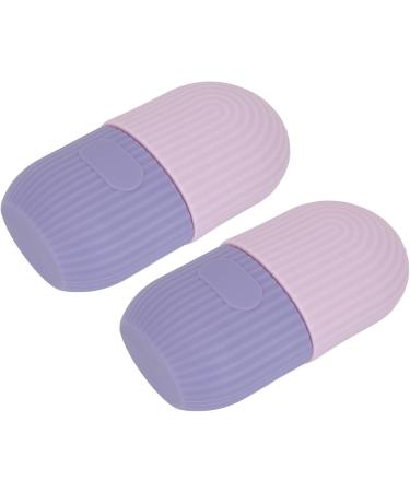 Buy Ice Facial Roller Set - 2 Elastic Ice Rollers for At-Home Use | Purple Color | Best Cooling Massage Tool for Glowing Skin - Buy Online on GoSupps.com