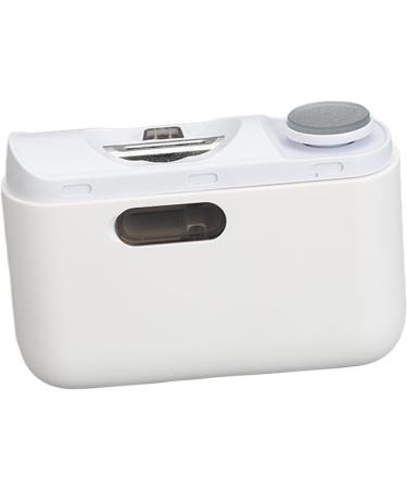 Electronic Nail Clipper 2 in 1 Automatic Nail Polish Clipper with Light Support 2 Speed Switch Safety Fingernail Trimmer for Baby Elderly Children Adults - Buy Online on GoSupps.com