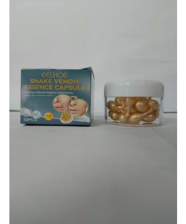 Rejuvenating Facial Serum Capsules with Hyaluronic Acid Amino Acids & Tocopherol Anti-Aging Formula for Fine Lines Wrinkles and Nourishing Skin 30pcs - Buy Online on GoSupps.com