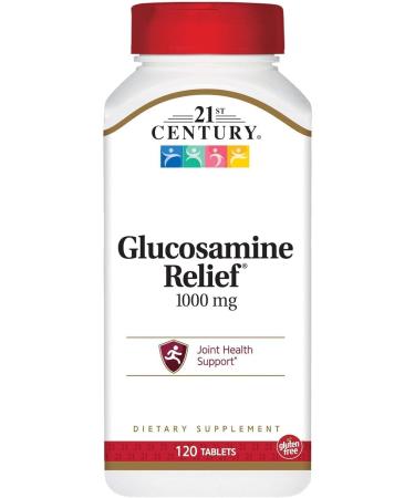 21st Century Glucosamine Relief 1000 mg - 120 Coated Tablets Pack of 2