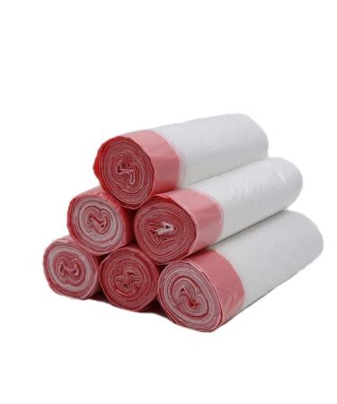 5 L Garbage Bag with Drawstring 45 * 50cm White 120 Bags Garbage Bags 5 liters