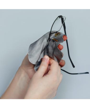 20 Pack Microfiber Glasses Cleaning Cloths - Soft Towels for Glasses Camera Smartphone & Tablets | 15x18 cm - Buy Online on GoSupps.com