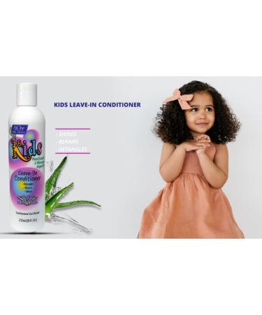 AtOne with Nature Kids Leave-In Conditioner - Moisturizing & Detangling Lotion for Smooth Hair 8 Fl. Oz | Clean Scent International Shipping Available - Buy Online on GoSupps.com