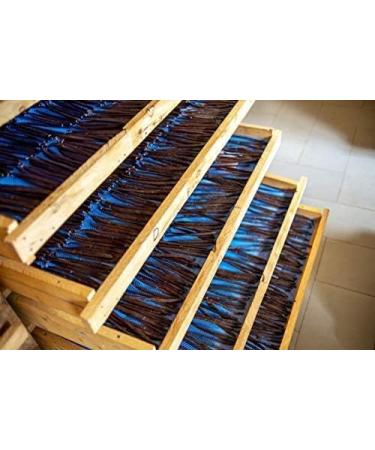 Kiddu Gourmet Grade A Vanilla Beans for Baking - 2 Whole Pods (16cm-18cm) in Resealable Pouch - Buy Online on GoSupps.com