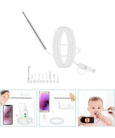 Wireless Otoscope Ear Wax Remover Set | Professional Ear Cleaning Tool with Camera | Healeved Visible Ear Pick | Assorted Colors - Buy Online on GoSupps.com