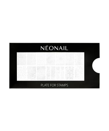 Neonail Stamping Plate 11 - Stamping Platte - Stencil Plate - Nail Art - Nail Design - Nail Stamp Schablone - French Nails Stencil - Nail Art Stamp - Buy Online on GoSupps.com
