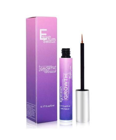 Lash Serum for Eyelash Growth Eyelash Enhancing Serum with Advanced Formula Volumizing Longer Fuller and Thicker Looking Lashes for Sensitive Eyes (5 mL)