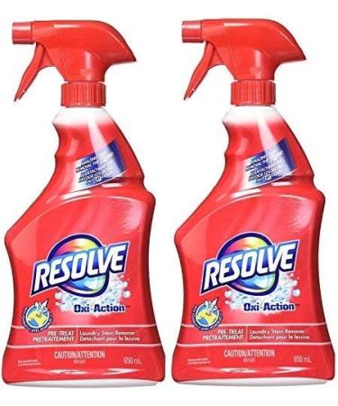 Resolve Oxi-Action Pre-Treatment Laundry Stain Remover Spray 2 Pk x 22 Fl.Oz / 650 Ml Ea. ... - Buy Online on GoSupps.com