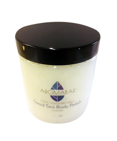 Dead Sea Salt & Coconut Oil Body Polish Scrub 400g with Lavender