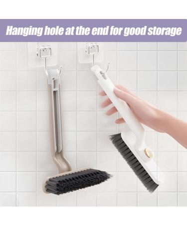 Glimpsesun Multifunction Rotating Crevice Cleaning Brush 360 Rotating No Dead Corners for Bathroom&Kitchen C Coffee Color - Buy Online on GoSupps.com