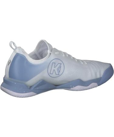 Kempa Wing Lite 2.0 Women's Sneakers - Lightweight Breathable Handball & Running Shoes - White/Lake Blue - International Shipping Available - Buy Online on GoSupps.com