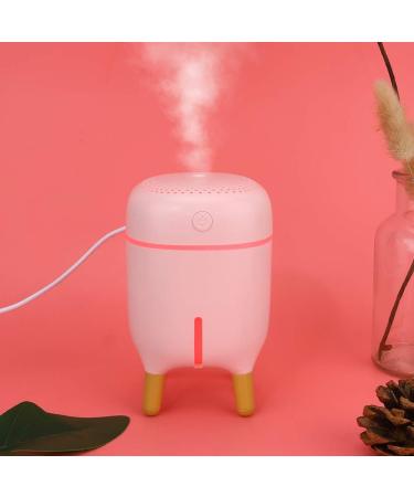 QiaNgshuAikj Mini Cute Portable Atomizing Humidifier USB Rechargeable Facial Moisturizing Sprayer Suitable for Bedroom and Office(Pink) - Buy Online on GoSupps.com