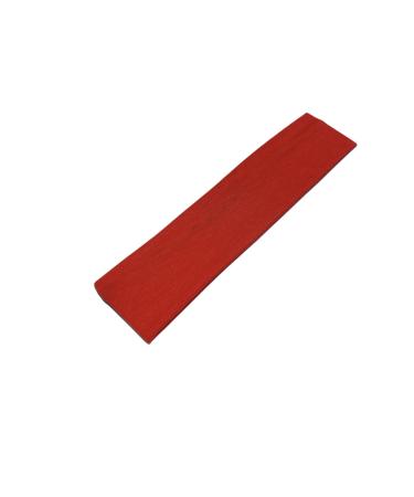 WESTEND CHOICE 5cm Wide Headbands Plain Stretchy Kylie Head Band Bandeau Unisex Headbands for Women & men Soft Hair Band Gym Exercise Yoga Headband (Red)
