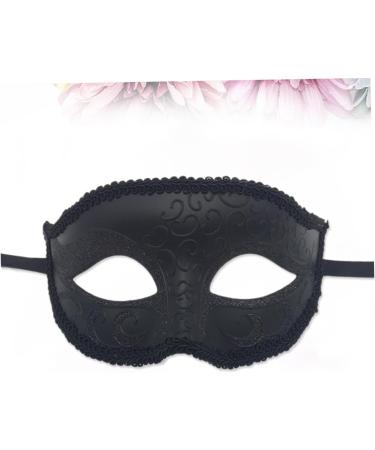 FRCOLOR Eye Mask Black Themed Prom Mask Eye Stand Out Mask Makeup Masquerade Ball Party Mask Costume Party Masquerade Mask Male and Female Mask Dreses Wedding Men and Women Halloween - Buy Online on GoSupps.com