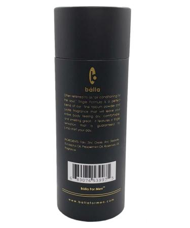 Body Powder for Men - Tingle Formula | Refreshing & Long-Lasting | International Shipping - Buy Online on GoSupps.com