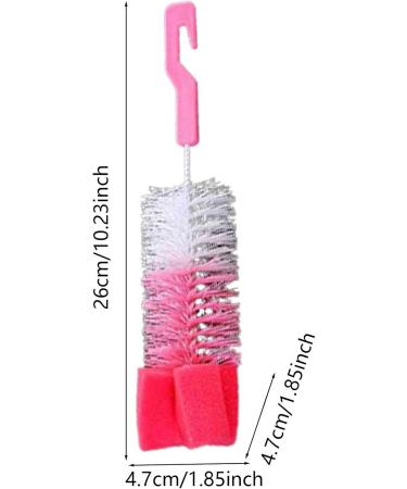 Pologmase Bottle Cleaner & Carrier | Long Handle Portable Sponge Brushes for Baby Bottles | Perfect Gift for Parents - Buy Online on GoSupps.com