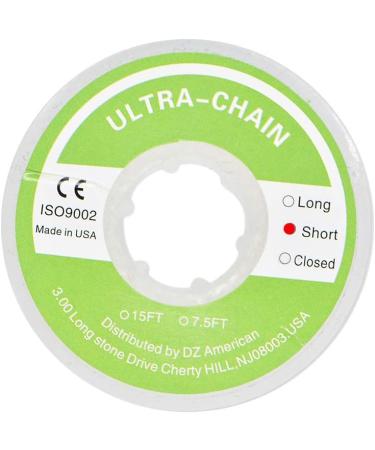 Clear Dental Orthodontic Short Elastic Power Chains Brace Spool Rubber Bands - Buy Online on GoSupps.com