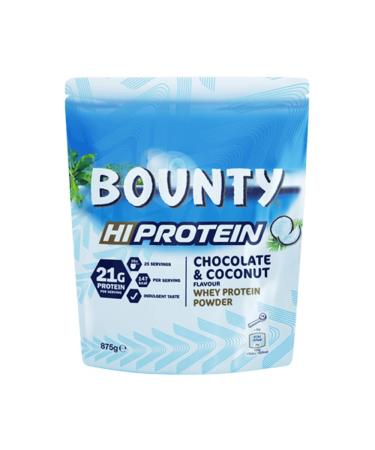 Bounty HI Protein Powder Chocolate & Coconut Flavour Whey Protein Shake Powder 875g - Buy Online on GoSupps.com