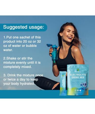 FARWIX Electrolyte Drink Mix Powder Zero Sugar Low Sodium Hydration Supplement for Fast Electrolyte Replenishment Supports Energy&Athletic Recovery 20 Travel Sachets - Buy Online on GoSupps.com