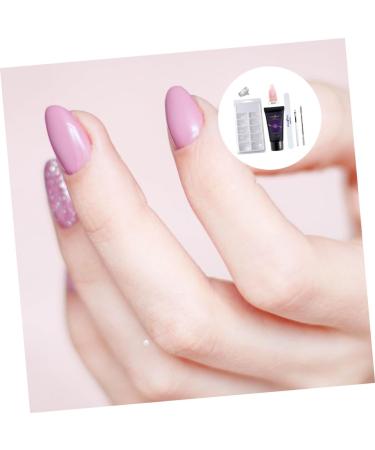 MAGICLULU 2 Sets Nail Extension Glue Set Nail Lengthen Kit Nail Extension Gel Nail Builder Gel Kit Gel Extension Nail Kit Poly Nail Gel Slip Solution Nail Polish Plastic Manicure - Buy Online on GoSupps.com