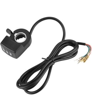 Thumb Throttle Control for E-Bikes | 48V Speed Control with LED Indicator | 3-Lever Twist Throttle Assembly - International Shipping - Buy Online on GoSupps.com