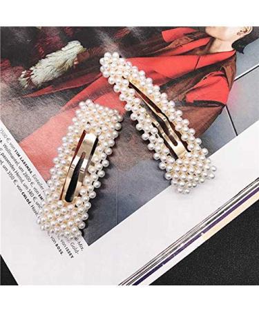 Elegant Wedding Hair Clip for Women | Topsaire Gold Pearl Glitter Accessories | Perfect for Oktoberfest Birthdays & Parties - Buy Online on GoSupps.com