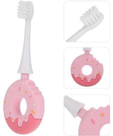 Minkissy Portable Toothbrush - Silica Gel Tooth Cleaning Brush Head (Pink 1 Pack) for Travel - Buy Online on GoSupps.com