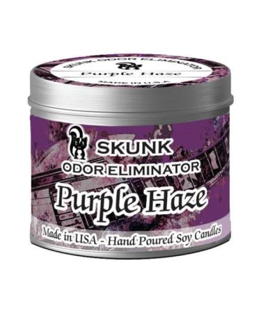 Skunk Smoke Odor Eliminator Candles- Destroys Any Odors from its Sources (Purple Haze)