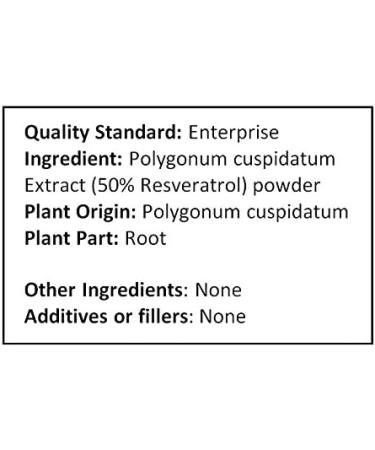 Pure Resveratrol Powder Standardized 50% Extracted from Polygonum Cuspidatum Root (500 Grams (1.1 lb)) 1.1 Pound (Pack of 1) - Buy Online on GoSupps.com