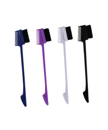 Mipcase 12 Pcs Eyelash Styling Tool Set | Eyelash Comb Grooming Brush & Eyebrow Applicator - Black Makeup Tools for Perfect Lashes & Brows - Buy Online on GoSupps.com