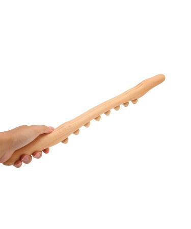 Wooden Schabestab Massage Roller - Anggrek Body Massage Tool for Neck & Muscle Relaxation - International Shipping Available - Buy Online on GoSupps.com