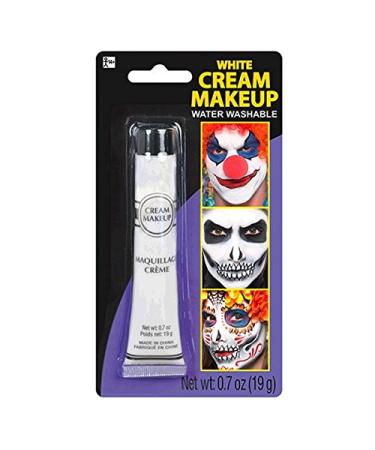 amscan Cream Makeup Costume Accessory - 0.7 oz., White - 1 Pc.