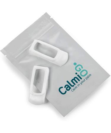 CalmiGo Anxiousness & Stress-Relief Natural Calming Device Scented Elements, Pack of 2 (Peppermint) Peppermint One Size (Pack of 2)