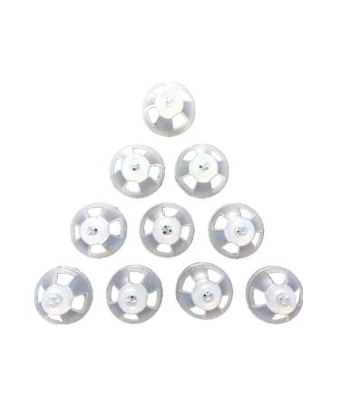Jungle Care Hearing Aid Ear Piece Open Domes 9mm 10-Pack Comfortable PSAP (Personal Sound Amplifiers Product) Kit Ear Tips Invisible, Perfect for Open Air (Open fit), Except for RIC