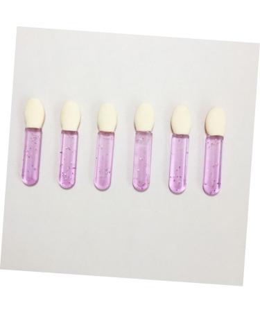 Beavorty 100pcs Make up for Face Disposable Eyeshadow Sponge Eye Shadow Applicator Eye Shadow Brush 3.6X1.2 cm Violet - Buy Online on GoSupps.com