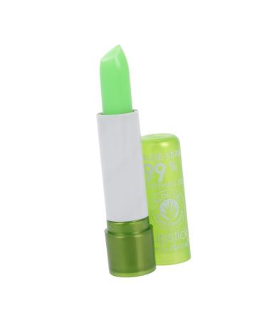 PACKOVE PACKOVE Moisturizing Lip Gloss Color-Changing Temperature-Changing Repairing for Women Nourishes and Illuminates Lips Green