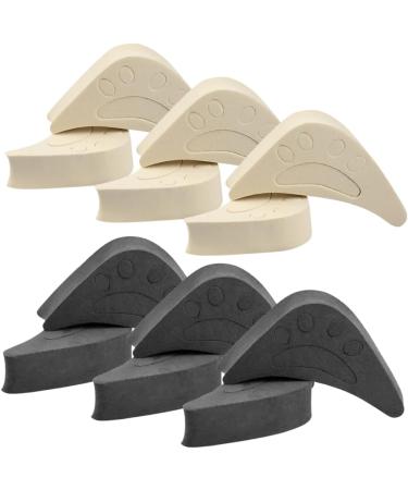 24 Pairs Toe Plug Adjustment Pads Forefoot Cushion & Heel Pad Inserts for Big Shoes & High Heels - Buy Online on GoSupps.com