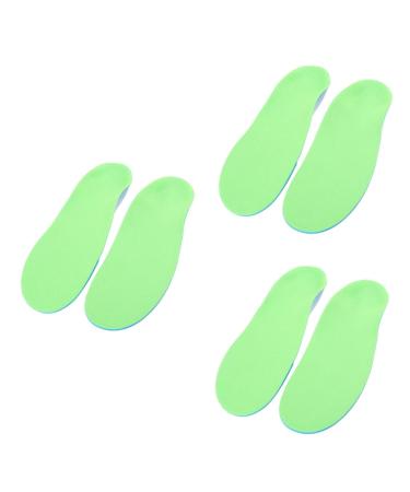 Gatuida 3 Pairs Kids Inserts Foot Care Inserts Posture Correcting Insole Children Flatfoot Orthotics Arch Supports Shoe Inserts Orthotic Sports Insole Soles X0 Orthopedic