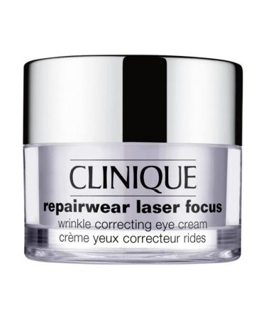 Clinique Repair Wear Laser Focus Wrinkle Correcting Eye Cream for Unisex  0.5 Ounce 0.51 Fl Oz (Pack of 1)
