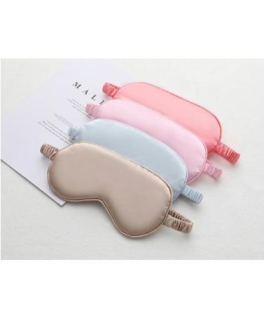 Luxury Silk Sleep Eye Mask for Women - Soft Eyeshade with Elastic Strap - Silver, 1 Count - Buy Online on GoSupps.com