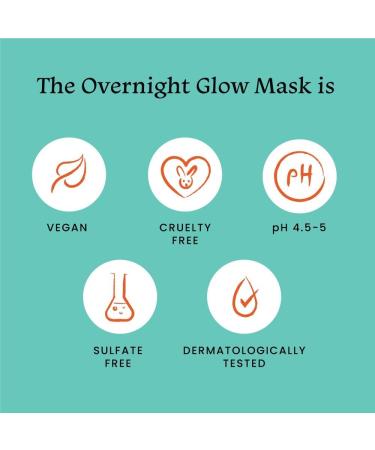 Buy Foxtale The Diva Overnight Glow Mask - 4% Glycolic Acid & 3% Lactic Acid for Radiant Skin | International Shipping Available - Buy Online on GoSupps.com